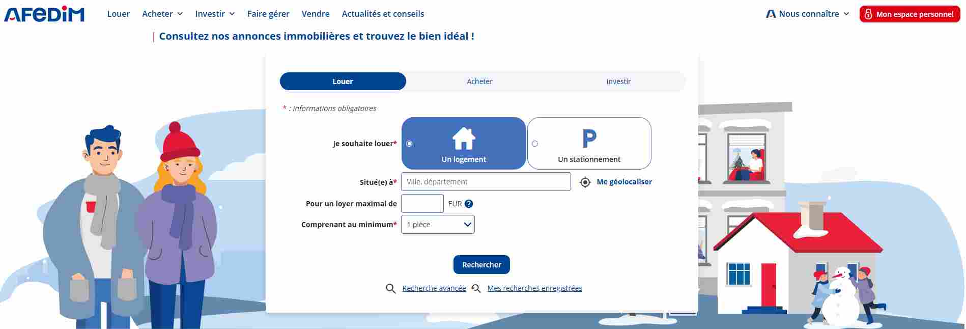 Afedim espace locataire