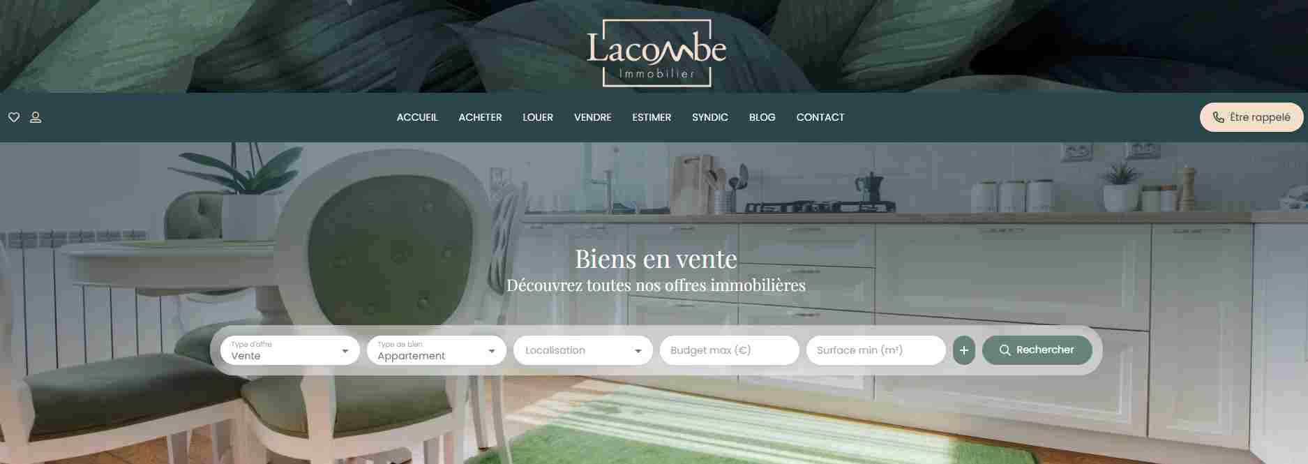 Lacombe immobilier Chambéry